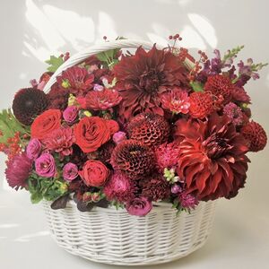 Корзина цветов Пино Нуар - L